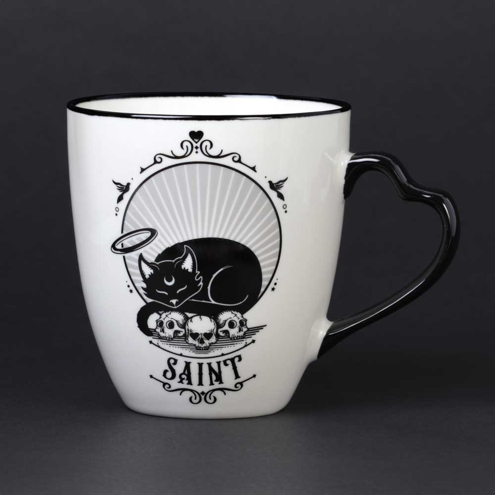 Alchemy - Saint & Sinner Couple set Tasse - Blanc/Noir